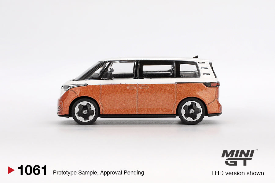 Mini GT 1:64 Volkswagen ID.Buzz - Candy White / Energetic Orange