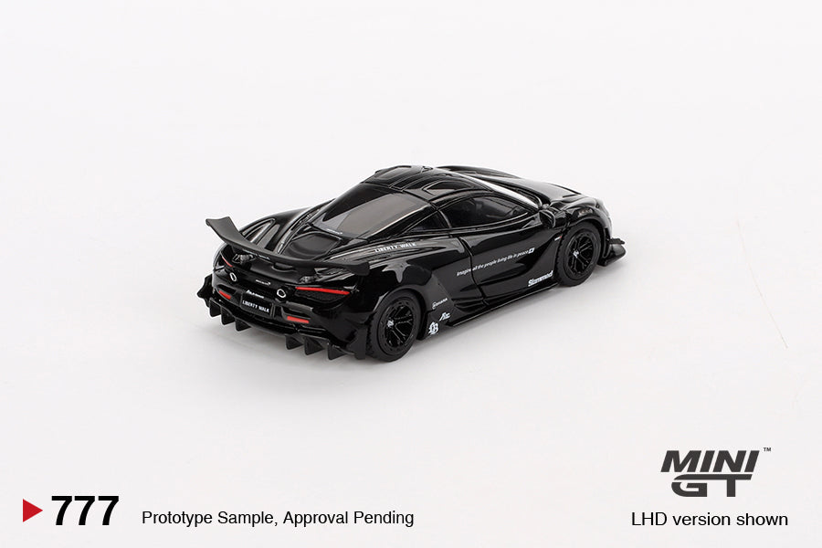 Mini GT 1:64 McLaren 720S LB-Works – Black – MiJo Exclusives