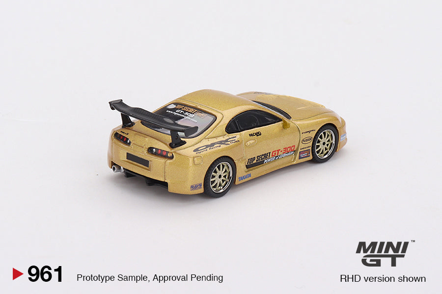 Mini GT 1:64 Toyota Supra (A80) Top Secret GT-300 – Top Secret Gold