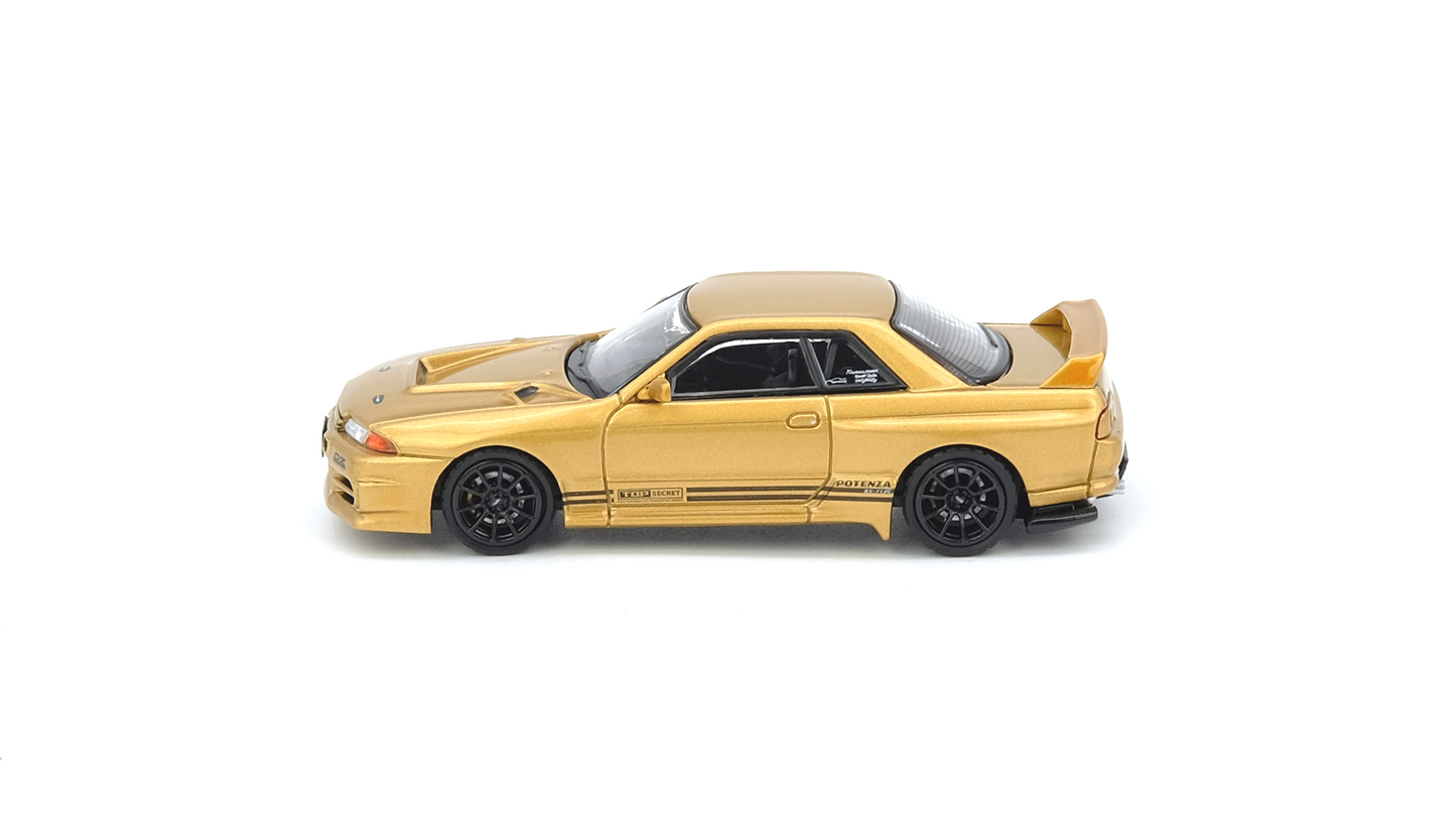 INNO64 1:64 Top Secret Nissan Skyline BNR32 GT-R (650R) - Gold