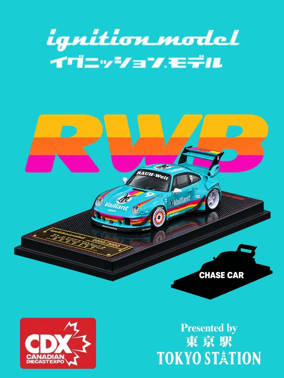 Ignition Model 1:64 RWB 993 CDX Exclusive - Green