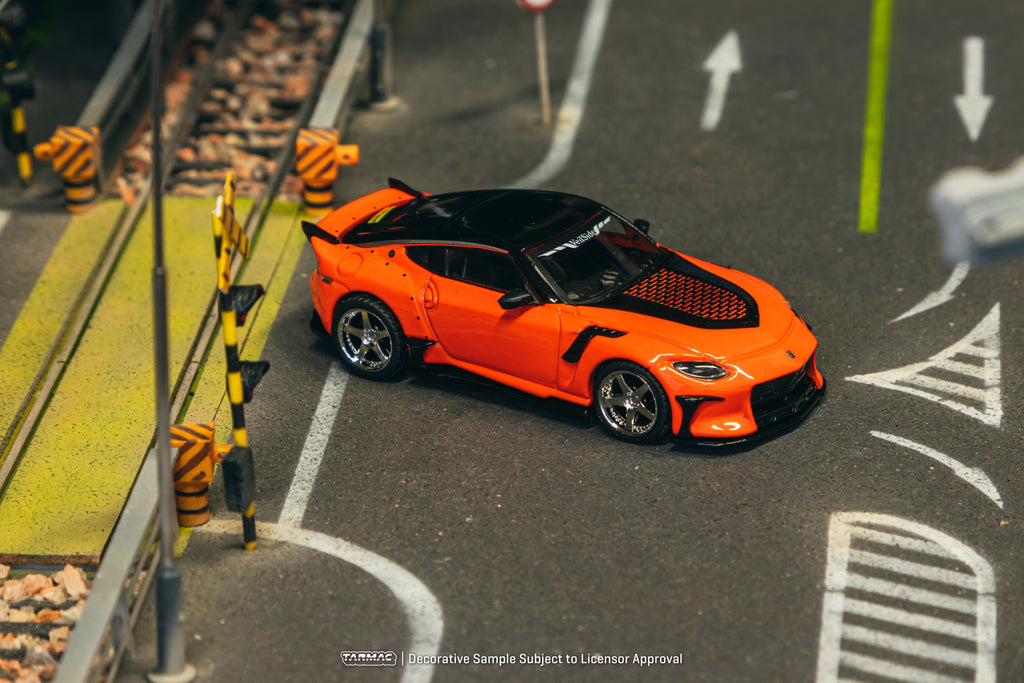 Tarmac Works 1:64 Nissan VeilSide FFZ400 Fairlady Z Orange - GLOBAL64