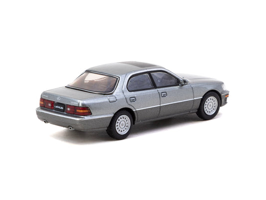 Tarmac Works 1:64 Global Lexus LS400 (UCF10) - Flint Grey