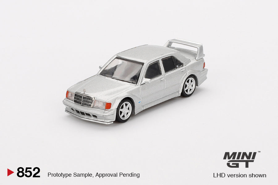 Mini GT 1:64 Mercedes-Benz 190E 2.5-16 Evolution II - Astral Silver