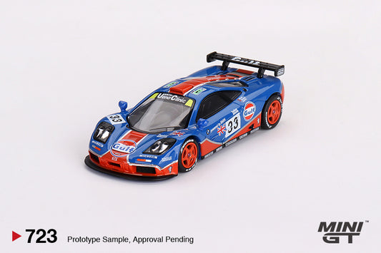 Mini GT 1/64 McLaren F1 GTR #33 GULF 1996 Le Mans 24Hr