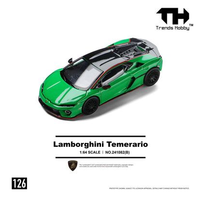 Trends Hobby 1:64 Lamborghini Temerario - Green