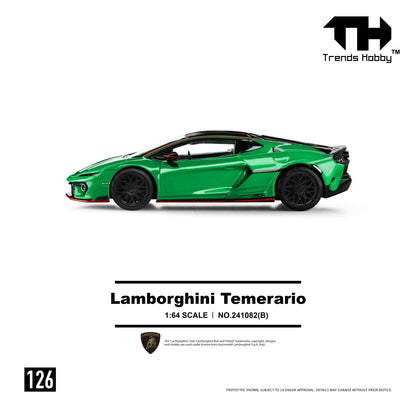 Trends Hobby 1:64 Lamborghini Temerario - Green