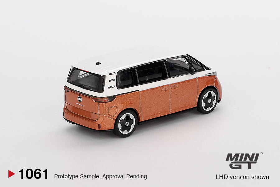 Mini GT 1:64 Volkswagen ID.Buzz - Candy White / Energetic Orange