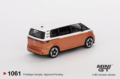 Mini GT 1:64 Volkswagen ID.Buzz - Candy White / Energetic Orange
