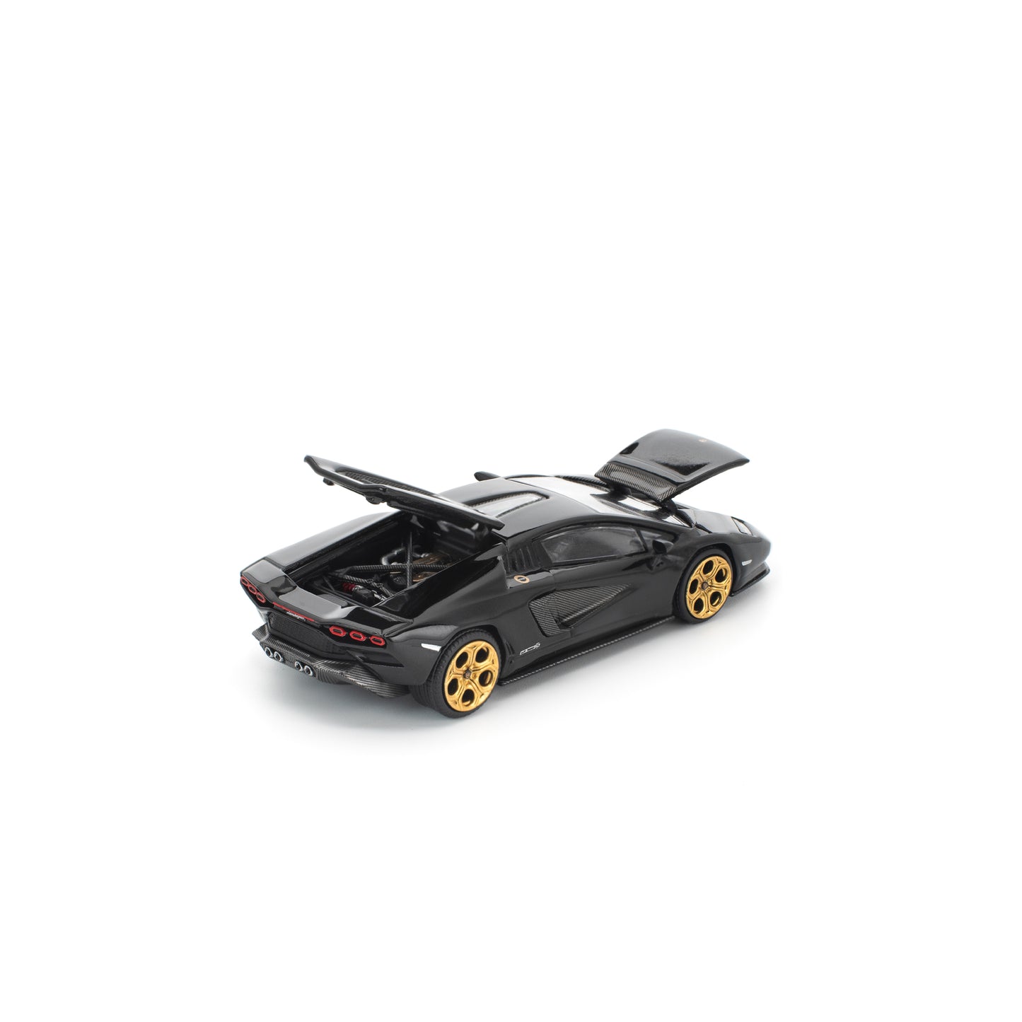 Pop Race 1:64 Lamborghini Countach LPI 800-4 - Deep Black