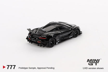 Mini GT 1:64 McLaren 720S LB-Works - MiJo Exclusives - Black