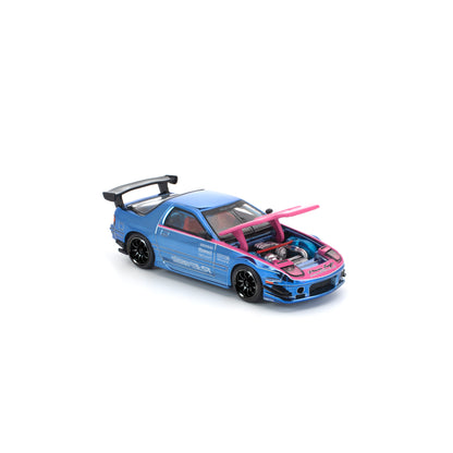 Pop Race1:64 Mazda RX7 (FC3S) RE-Amemiya Street 7 Chrome
