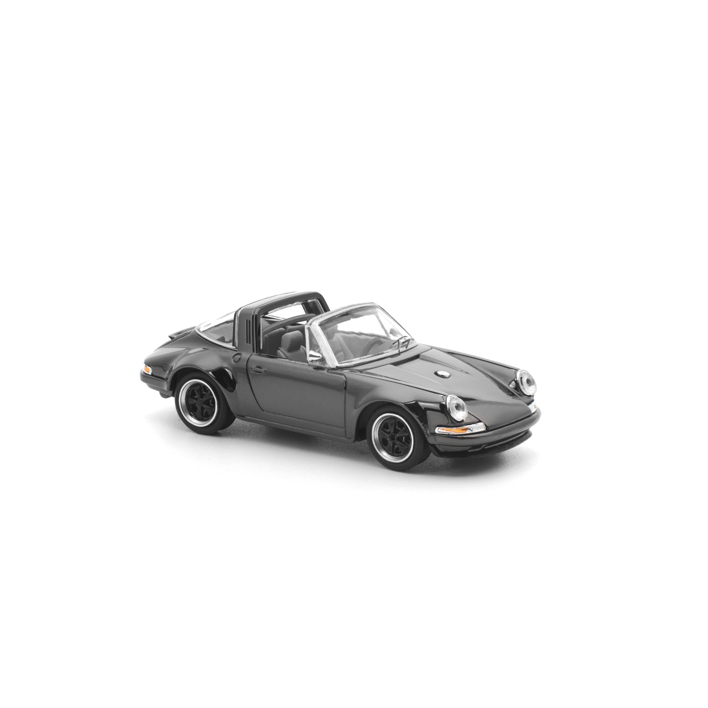 Pop Race 1:64 Singer Targa - Dark Chrome