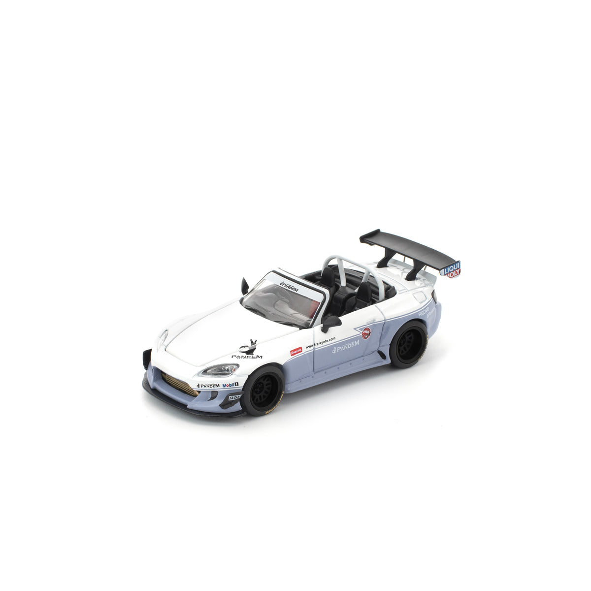 Pop Race 1:64 Pandem Honda S2000 - White