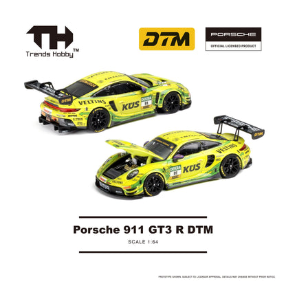 Trends Hobby 1:64 Porsche 911 GT3 R DTM 2024 - Yellow