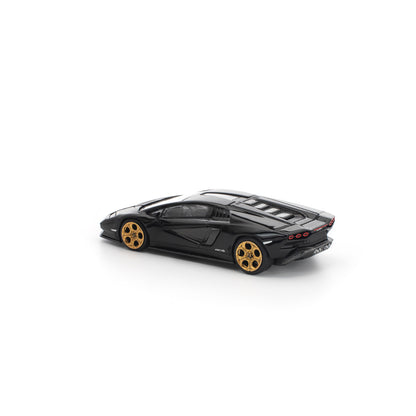 Pop Race 1:64 Lamborghini Countach LPI 800-4 - Deep Black
