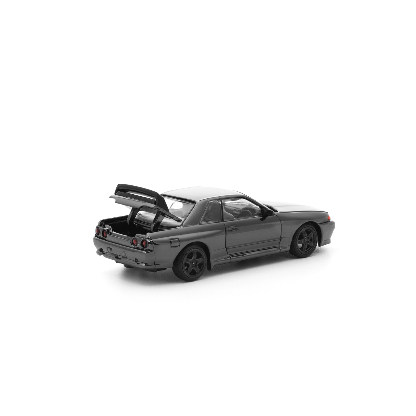 Pop Race 1:64 Nissan GT-R R32 Dark Chrome