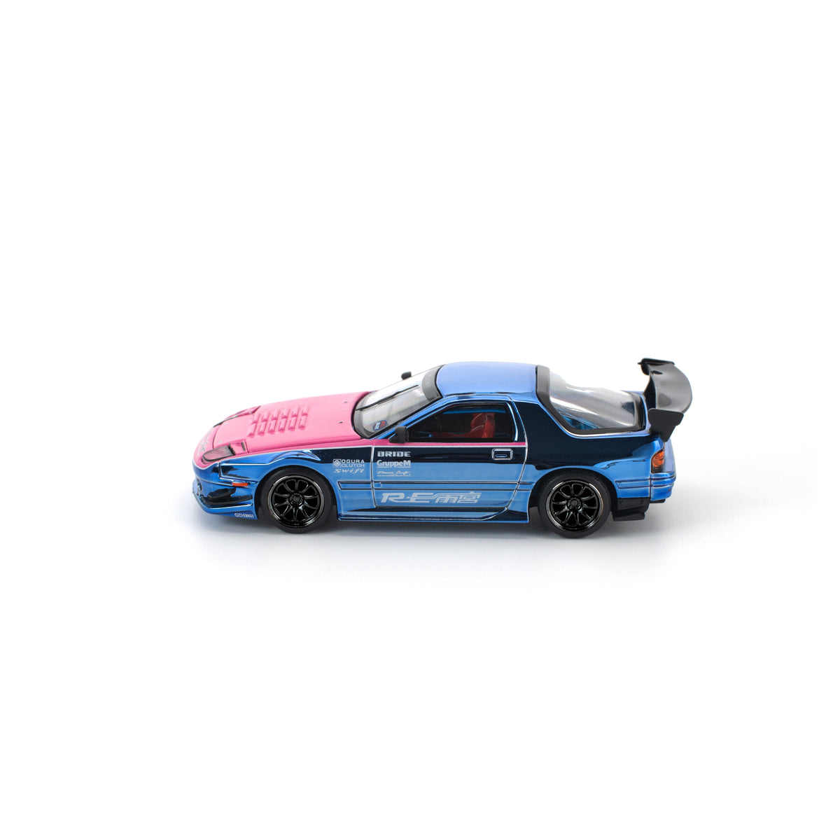 Pop Race1:64 Mazda RX7 (FC3S) RE-Amemiya Street 7 Chrome