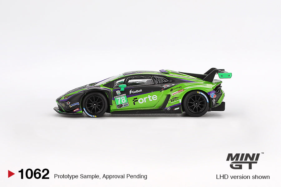LIMIT 2) Mini GT 1:64 Lamborghini Huracán-GT3-EVO2 #78 Forte