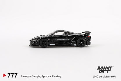Mini GT 1:64 McLaren 720S LB-Works - MiJo Exclusives - Black