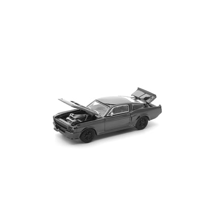 Pop Race 1:64 Shelby Mustang GT500 Dark Chrome