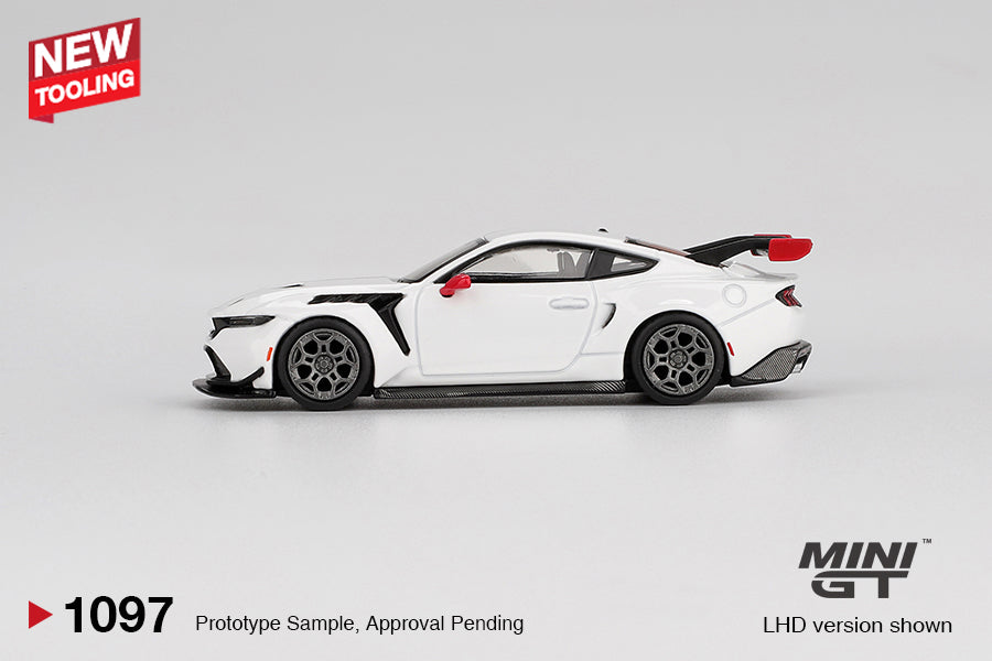 Mini GT 1:64 Ford Mustang GTD Spirit of America - White