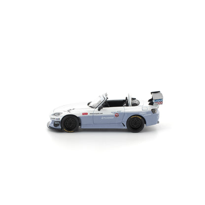 Pop Race 1:64 Pandem Honda S2000 - White
