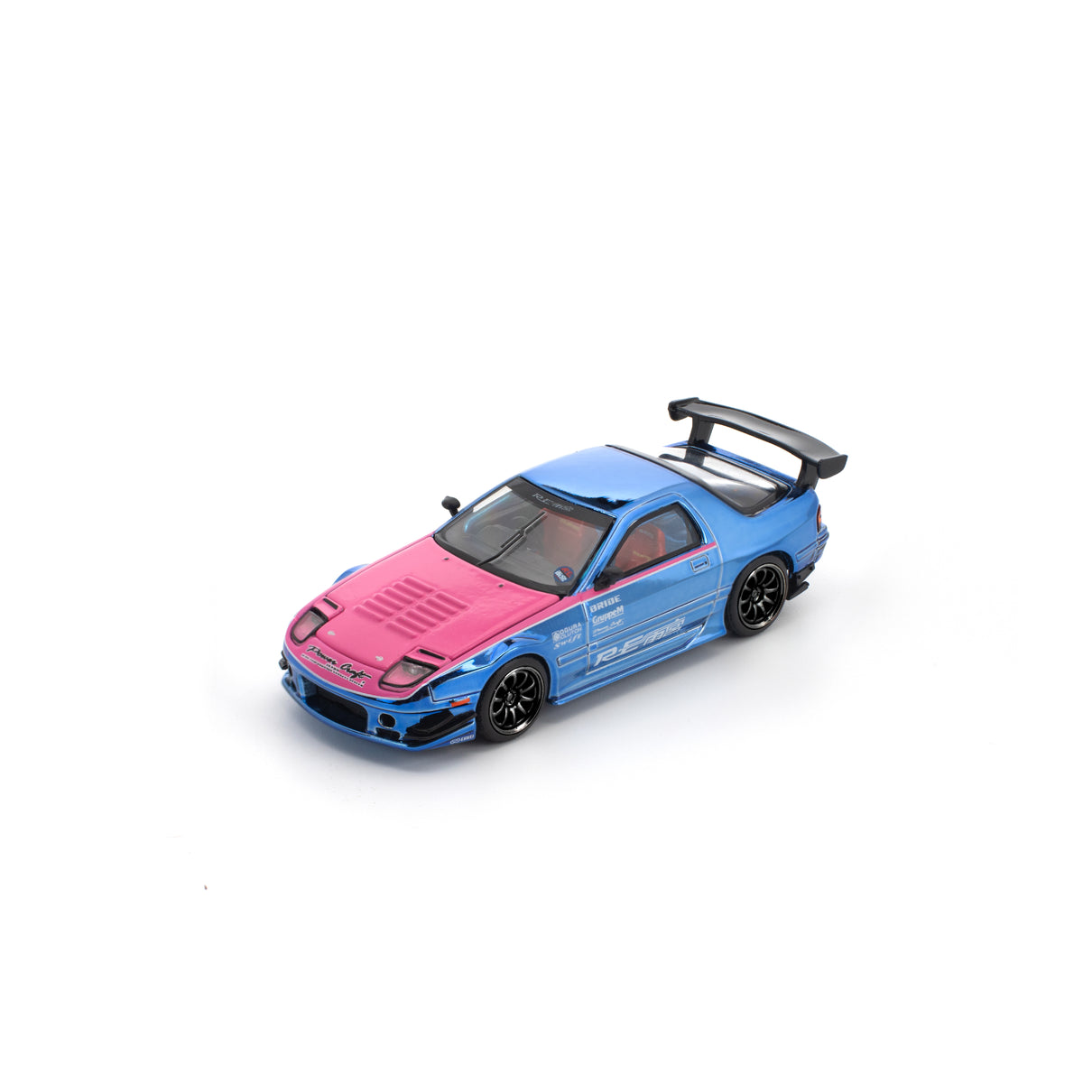 Pop Race1:64 Mazda RX7 (FC3S) RE-Amemiya Street 7 Chrome