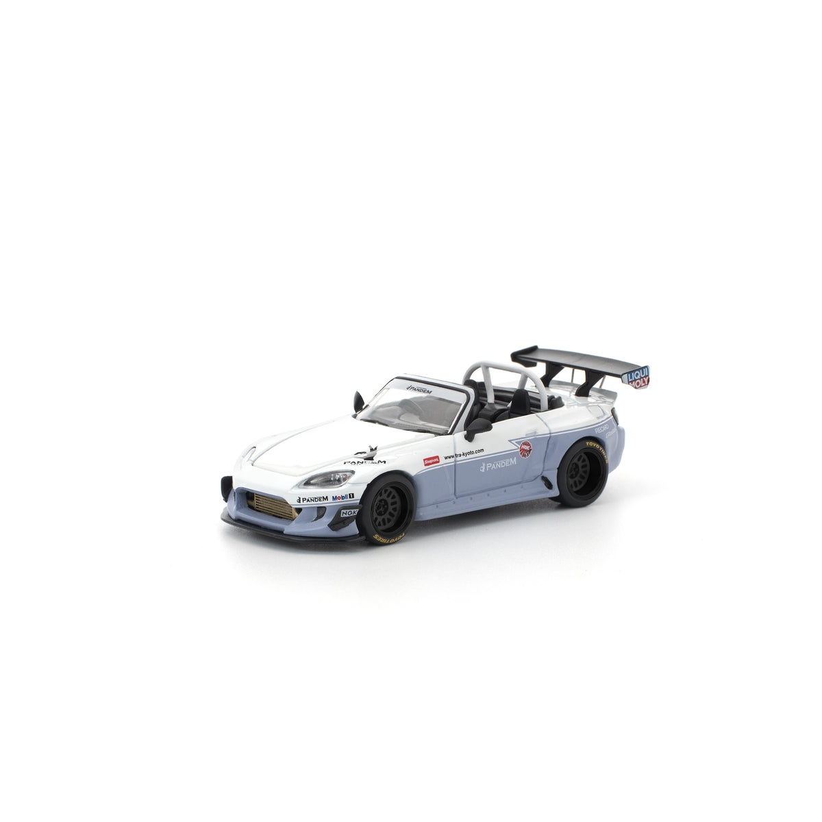Pop Race 1:64 Pandem Honda S2000 - White