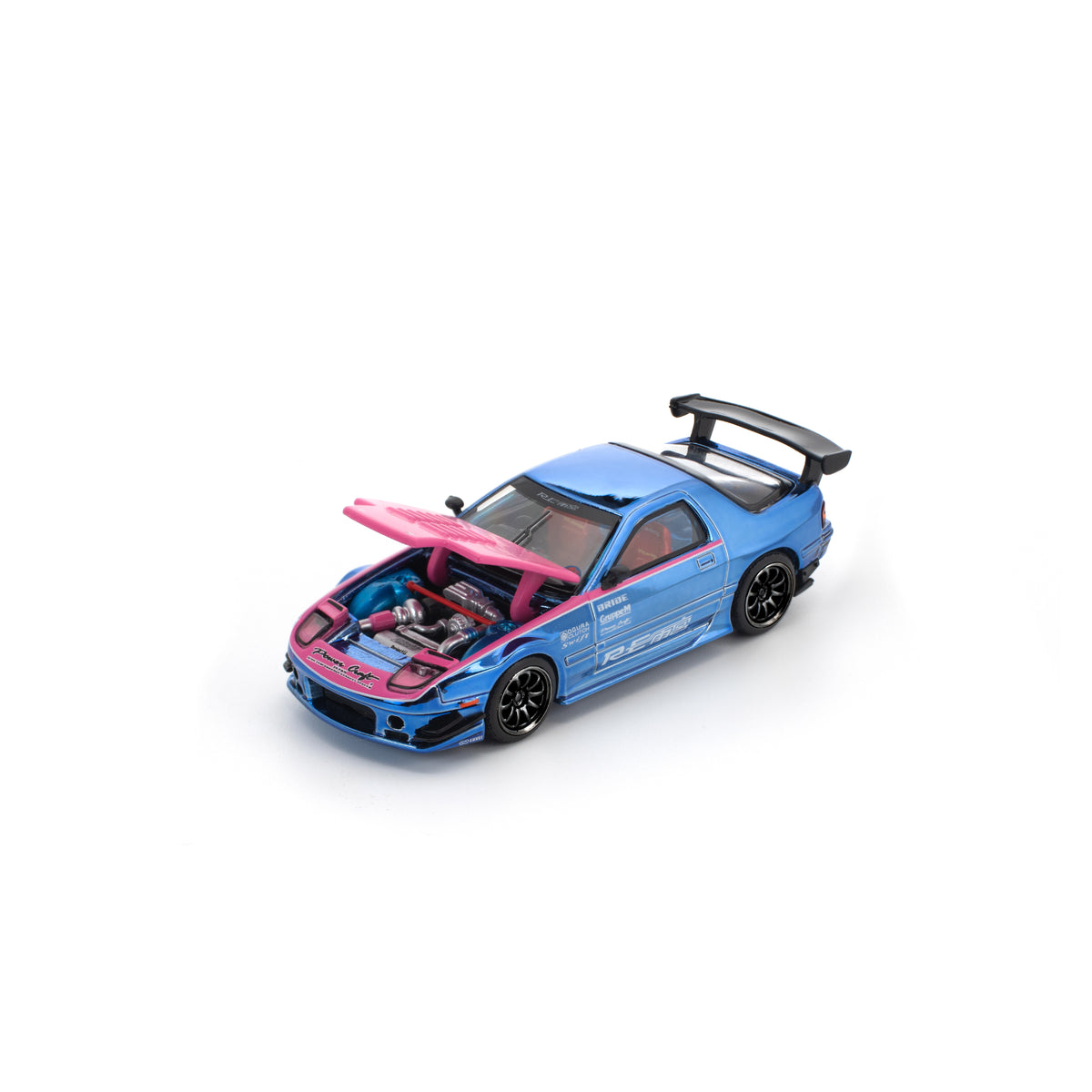 Pop Race1:64 Mazda RX7 (FC3S) RE-Amemiya Street 7 Chrome