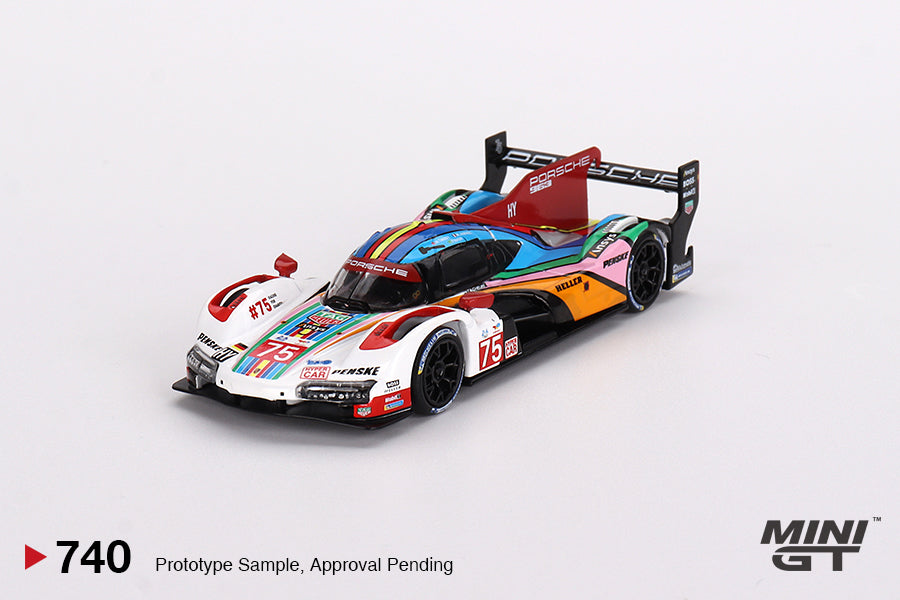 Mini GT 1:64 Porsche 963 #75 Porsche Penske Motorsport 2023 24 Hrs of Le Mans (LIMIT 1 PER CUSTOMER)