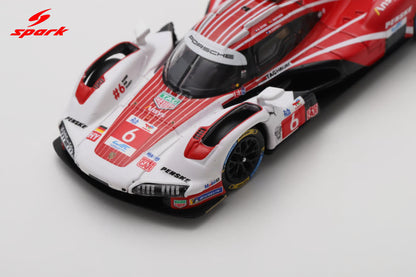Spark 1:64 Porsche 963 No. 6 Porsche Penske Motorsport 2nd Le Mans 24H 2025