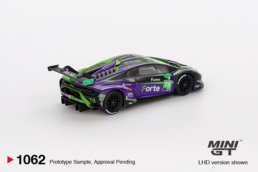 LIMIT 2) Mini GT 1:64 Lamborghini Huracán-GT3-EVO2 #78 Forte