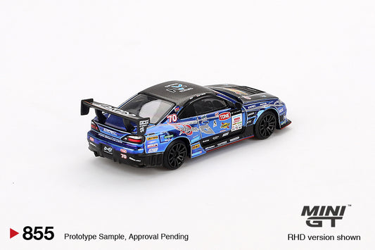 Mini GT 1:64 Japan Exclusive Nissan Silvia (S15) D-MAX #70 D-MAX Racing 2023 D1 Grand Prix Limited Edition