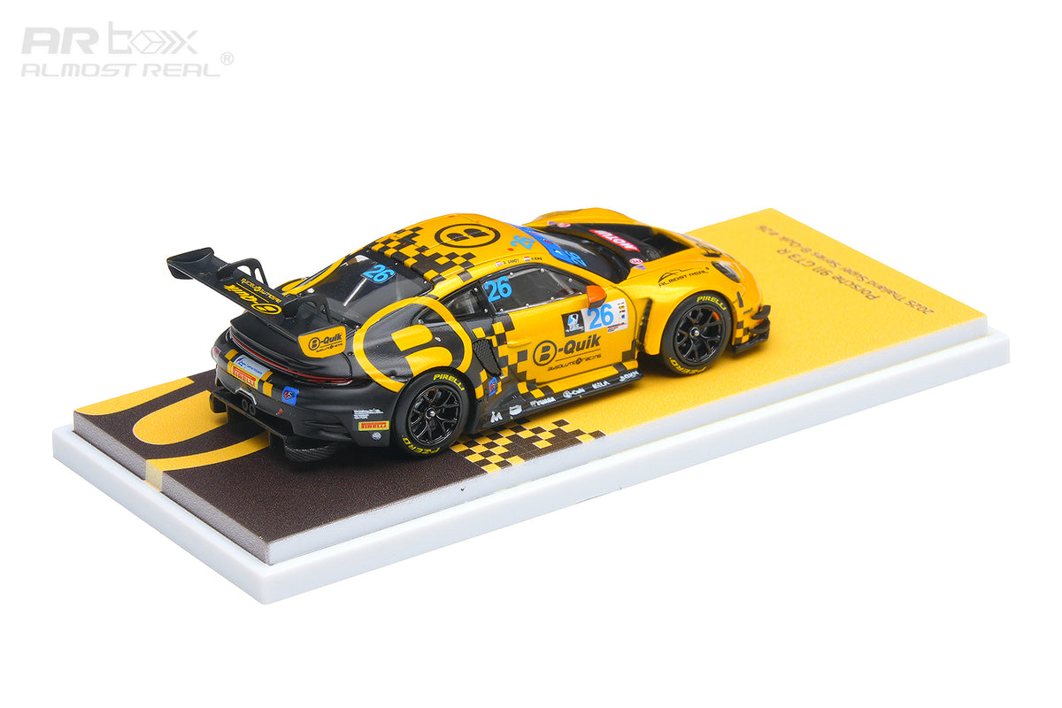 Almost Real 1:64 Porsche 911 GT3 R 2025 Thailand Super Series B-Quik Absolute Racing #26