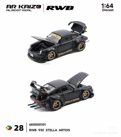 Almost Real (ARBox) Kaizo 1:64 RWB 930 Stella Artois