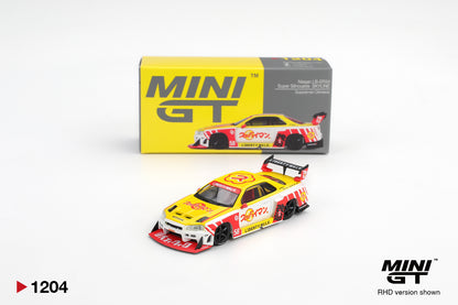 Mini GT 1:64 Nissan LB-ER34 Super Silhouette Skyline Suppaiman Okinawa