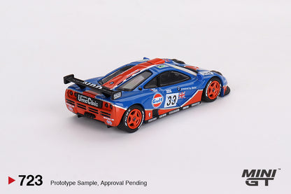 Mini GT 1:64 McLaren F1 GTR #33 GULF 1996 Le Mans 24Hr