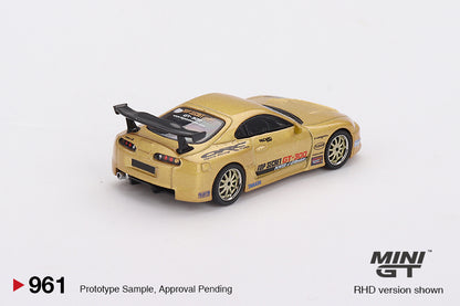 Mini GT 1:64 Toyota Supra (A80) Top Secret GT-300 - Top Secret Gold