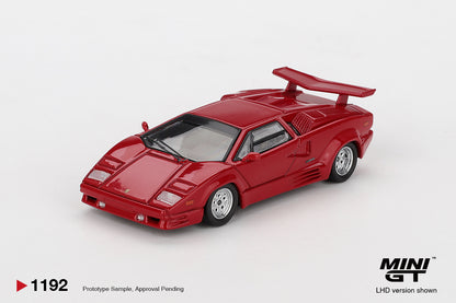 Mini GT 1:64 Lamborghini Countach 25th Anniversary - Red