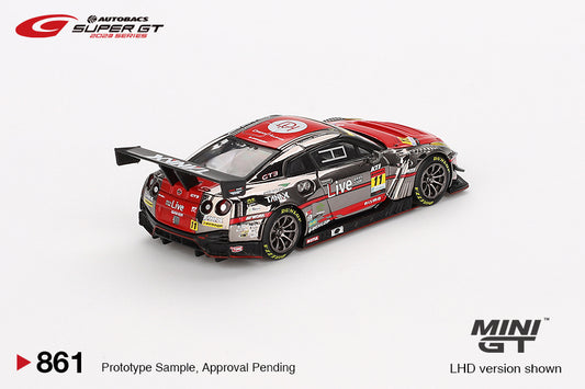 Mini GT 1:64 Nissan GT-R NISMO GT3 #11 "GAINER TANAX GT-R" GAINER 2023 SUPER GT SERIES
