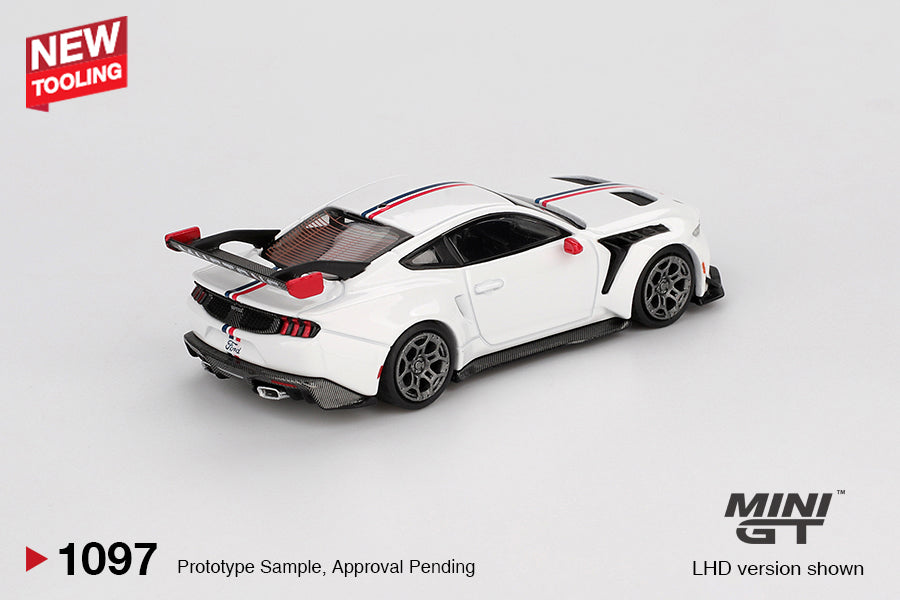 Mini GT 1:64 Ford Mustang GTD Spirit of America - White