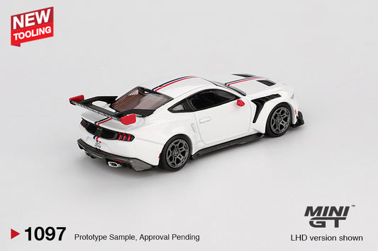 Mini GT 1:64 Ford Mustang GTD Spirit of America - White