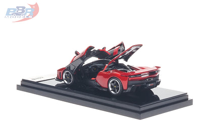 Almost Real x BBR Models 1:64 Ferrari F80 Rosso Supercar