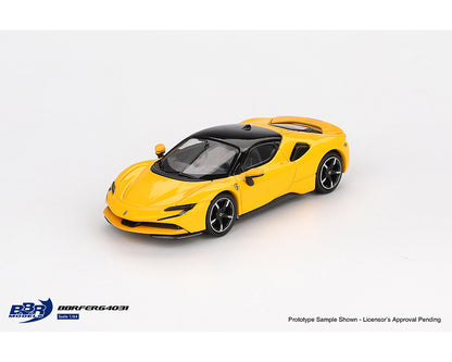 BBR Models 1:64 Ferrari SF90 Limited Edition - Giallo Modena Yellow