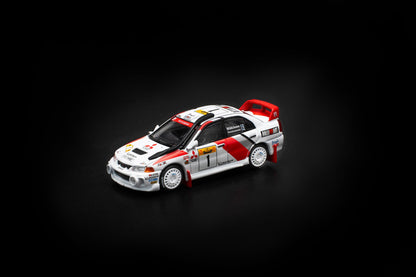Pop Race 1:64 Mitsubishi Lancer Evolution IV Safari Rally Kenya 1998