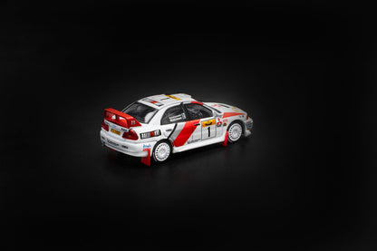 Pop Race 1:64 Mitsubishi Lancer Evolution IV Safari Rally Kenya 1998
