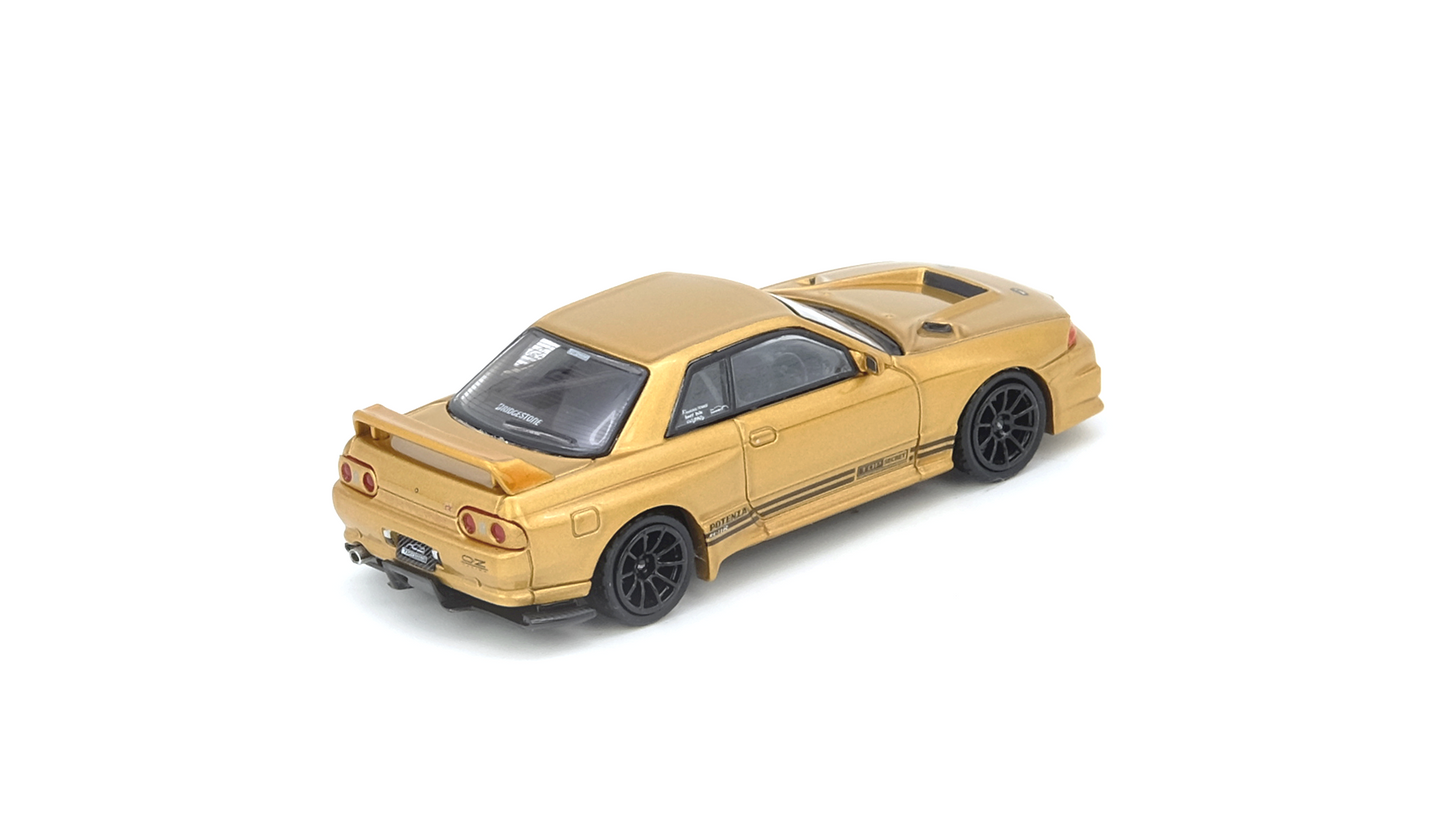 INNO64 1:64 Top Secret Nissan Skyline BNR32 GT-R (650R) - Gold
