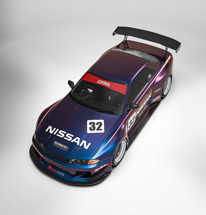Top View of Nissan Skyline (R32) Widebody by Jonsibal