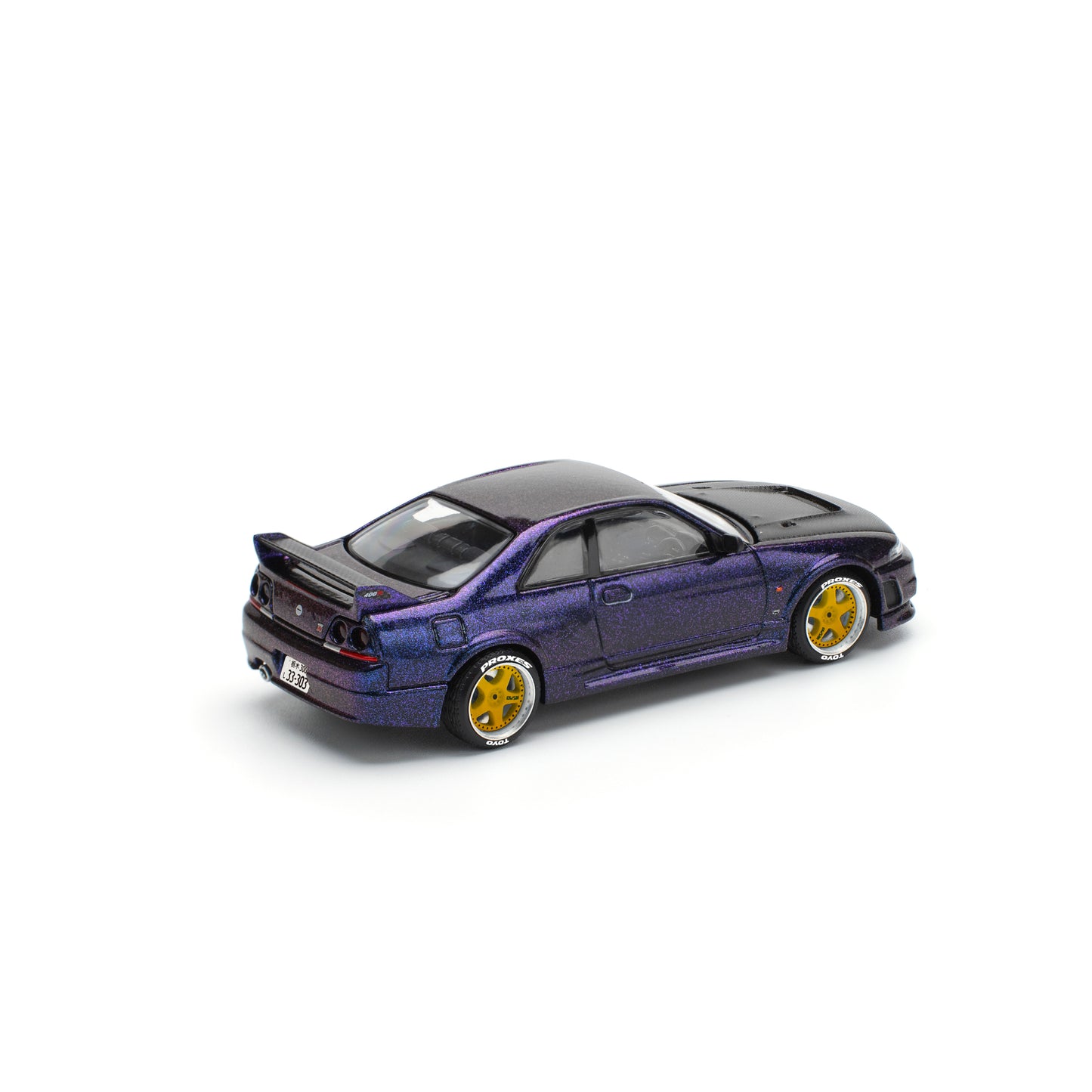 Pop Race 1:64 Nissan Skyline GT-R R33 Nismo - Midnight Purple